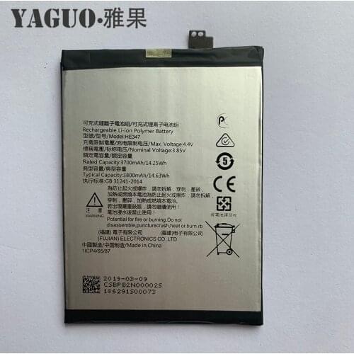 100% New Original HE347 3800mAh Battery HE 347 For Nokia 7 plus 7plus TA-1062 TA-1046 TA-1055 N7P N 7P Batteries Bateria