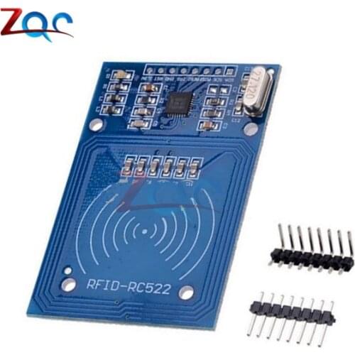 13.56MHz RFID Module For Arduino MF RC522 RC-522 Reader Writer Sensor Card Module I2C Interface 2 Pins 3.3V DC