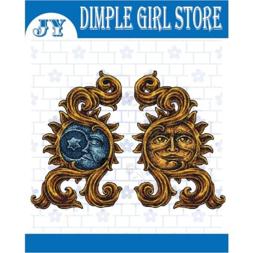 2021 new cutting die Sun stamps and die die from novice scrapbook decoration layered embossed embossed paper card production