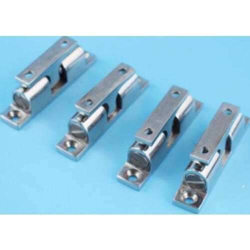 4 PCS zinc alloy Cupboard Drawer Tone Double Ball Catch 70mm Door Latch