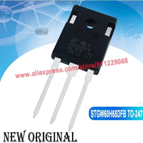 5piece) G60H65DFB STGW60H65DFB TO-247 650V 60A / 40N120IHR NGTB40N120IHRWG 1200V 80A / APT80GP60B2G 80GP60B2G 600V 100A TO-247