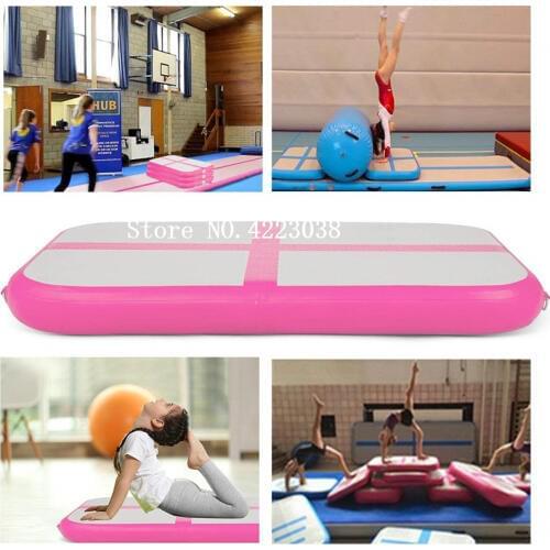 Free Shipping 2*1m Inflatable Cheap Gymnastics Mattress Gym Tumble Airtrack Floor Tumbling Air Track For Sale