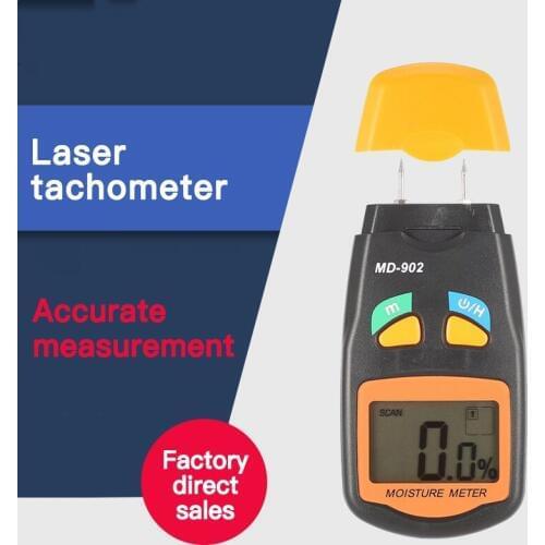 Digital LCD Display Wood Moisture Meter Humidity Tester Timber Damp Detector portable wood moisture meter MD902