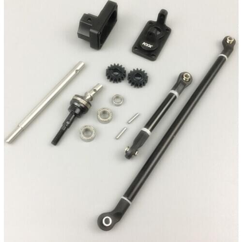 Front axle upgrade and widen door bridge kit kit for 1/10 Axial scx10