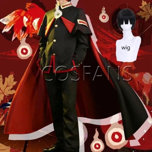 Anime Toilet-Bound Jibaku Shounen Hanako Kun Yugi Cosplay Costume Uniform Outfit Suits Halloween costume For Women men and wig
