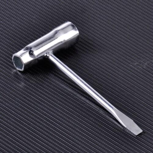 LETAOSK High Quality Chainsaw T Wrench 3/4" (19mm) x 1/2" (13mm) Spark Plug Chain fit for STIHL Husqvarna