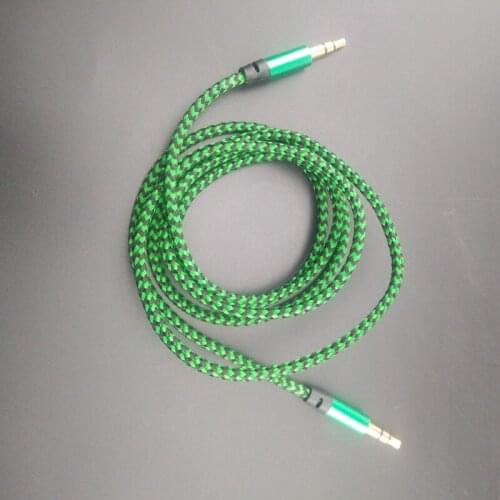 2019 top sale Aux stereo 3.5MM 1 meter audio data cable for Nissan Teana X-Trail Qashqai Livina Sylphy Tiida Sunny March Murano