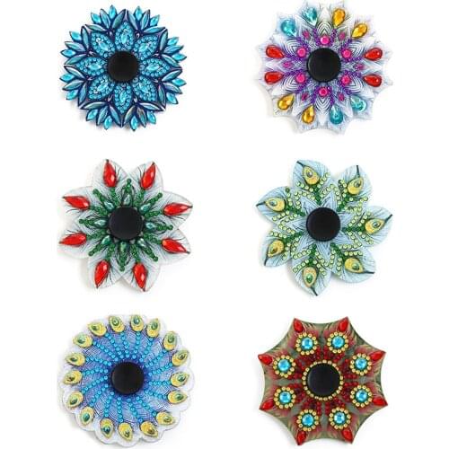 DIY 5d diamond painting mosaic embroidery Diamond pattern Cross Stitch Kit Mosaic Spinning Top Alien Drill Home Decoration