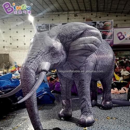 Customized 3.9x2.5 meters big inflatable elephant / inflatable elephant balloon / giant elephant inflatable for decoration toys