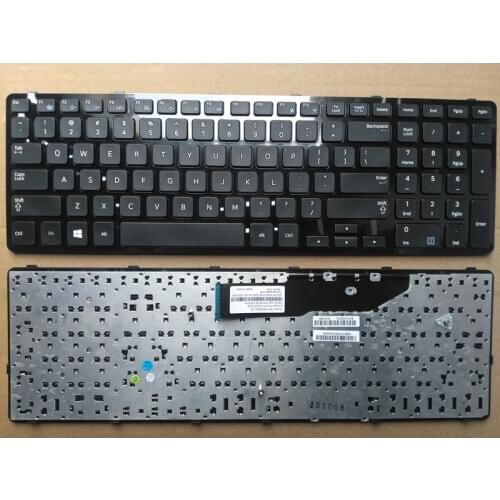 US layout New laptop keyboard for SAMSUNG NP350E7C 355E7C 365E7C English black