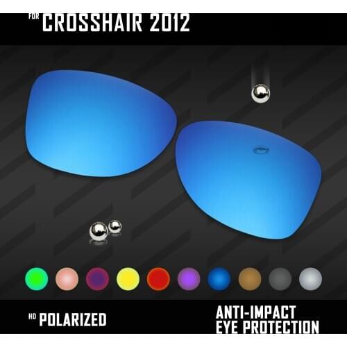 OOWLIT Lenses Replacements For Oakley Crosshair New 2012 Sunglasses Polarized - Multi Colors