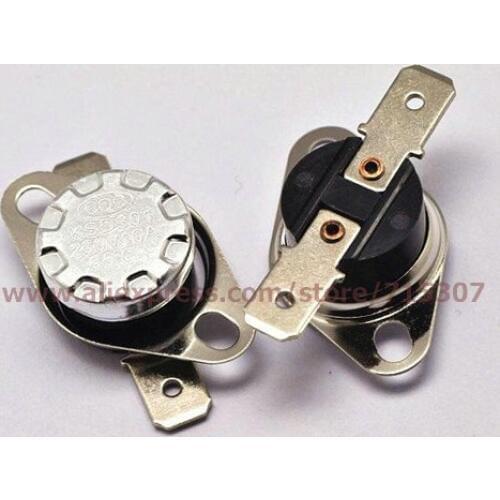 PHISCALE 5pcs KSD301 Normal Closed Thermostat Temperature Switch 55C degree 250V 10A