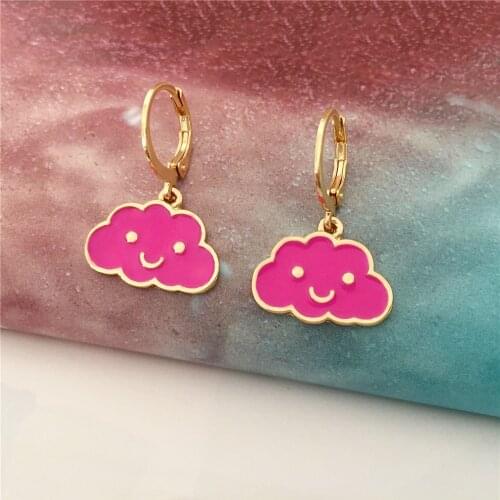 New Womens Earrings Set For Women Bohemian Fashion Jewelry Geometric kolczyki Clouds Pendant Drop Earings pendientes mujer