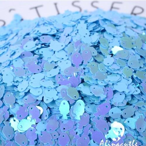 Alinacutle 25g Shaker Cute Fish Sequins Palliate Sewing Garment Accessories,Card Crafting,DIY Paper Craft