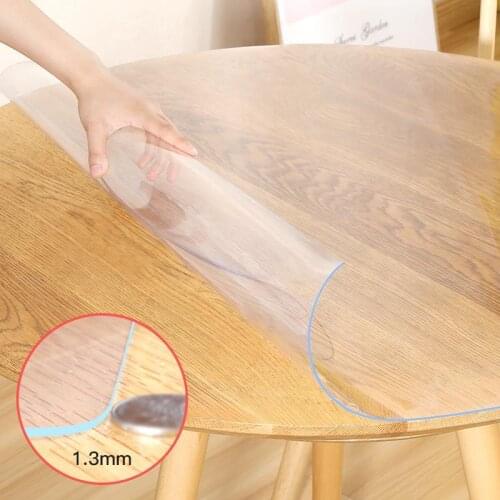 Decoration For Wedding Plastic Round Mantel Redondo Tafelkleed Rond Manteles Tablecloth PVC Toalha De Mesa Cover Table Cloth