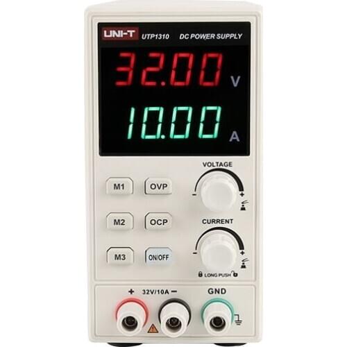 UNI-T UTP1310 High-precision DC Power Supply 32V 10A Current Adjustable 4 Digits Display AC 110V/220V Voltage Regulator