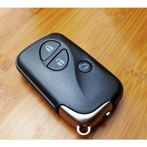 3 Buttons Smart Card Remote Key Shell Case For Lexus IS200 ES350 ES240 LS460 Fob Key Cover 5PCS/lot