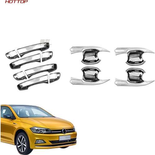ABS Exterior Handle Door handle cover Bowl for Volkswagen VW polo plus 2019