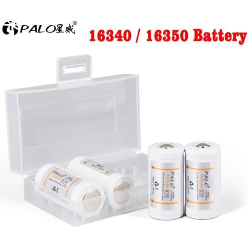 800mAh 16340 / 16350 3.7v li-ion rechargeable battery 3.7 volt lithium li ion liion batteries