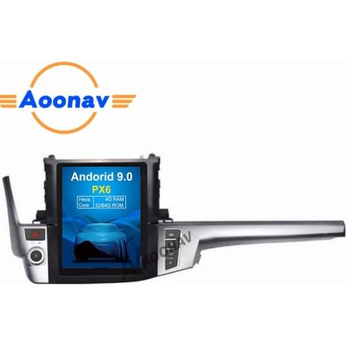 AOONAV 12.1 inch car GPS Radio GPS navigation for-Toyota Highlander 2015 multimedia player vertical screen Android 9.0