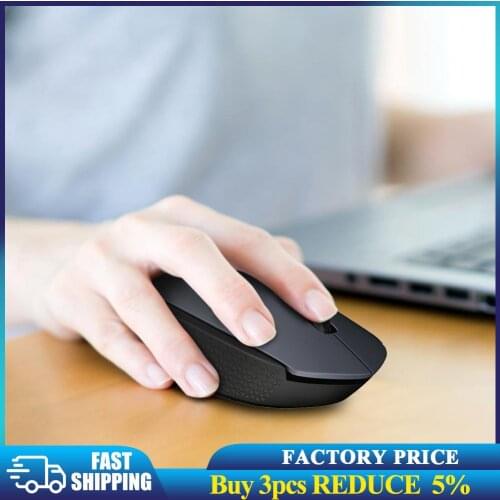 Logitech M170 2.4GHz Wireless Mouse 1000 DPI with Nano Receiver for PC Photoelectric Wireless Connection