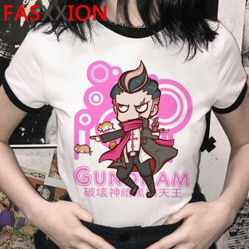 Danganronpa Ouma Kokichi clothes t shirt male vintage ulzzang white t shirt print couple clothes t shirt ulzzang kawaii