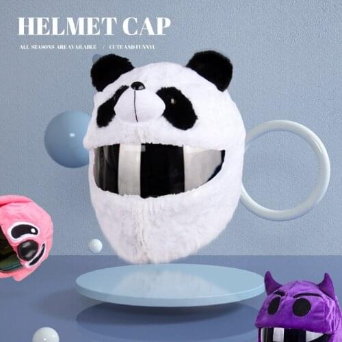 Festival Cartoon Hat Cap Motorcycle Helmet Cover Innovative Bicycle Helmet Cover Outdoor Fun Personalized Christmas Demon Devil