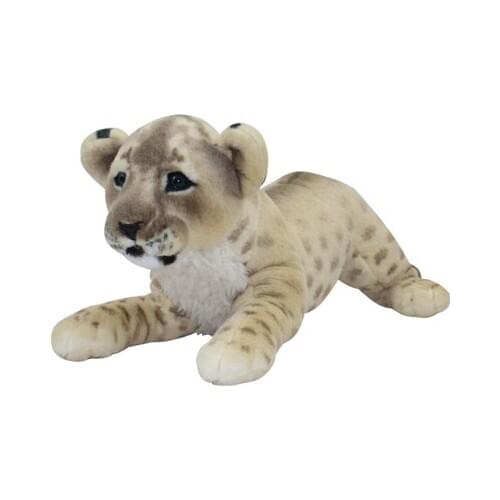 High quality simulation prone lion large 60cm plush toy soft throw pillow Christmas gift b0090
