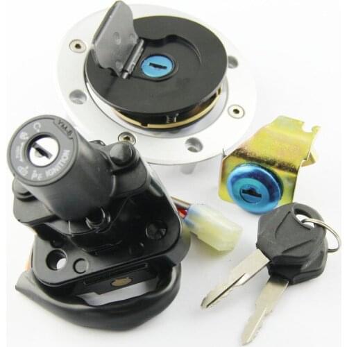 Motorcycle Seat Fuel Gas Cap Kit Ignition Switch For Suzuki GSX1300RX Hayabusa GSX1300RY GSX1300R K1 K2 K3 K4 K5 K6 K7 Hayabusa