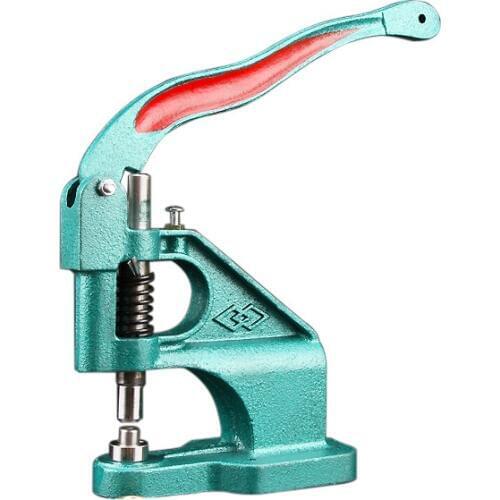 Desktop Hand Press Machine Manual Button Machine Corn Eye Button Pierced Eye Four Button Rivet 831/633 Button Installation Tool