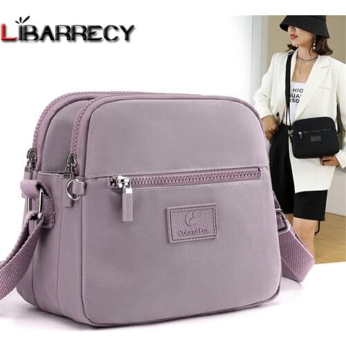 2021 New Solid Color Designer Ladies Shoulder Bag High-quality Nylon Womens Mobile Phone Bag Fashionable Women Messenger Bags