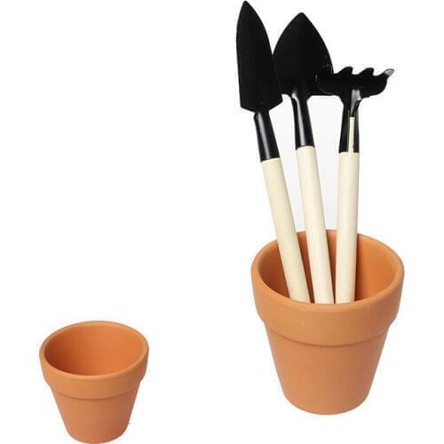 Montessori Toys Mini Cultivation Tools Small Flower Pot for Kids Montessori Materials for Planting Plants Play House Toys