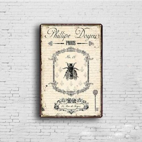 5 styles Birdcage & Cicada Retro Plate Metal Motor Vintage Craft Tin Sign Retro Metal Painting Poster Bar Pub Wall Art Decor Art