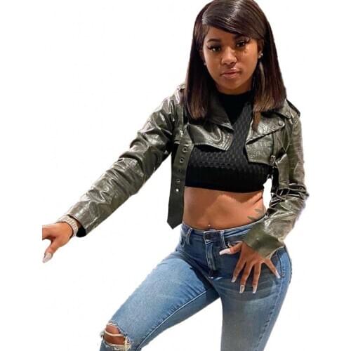 Ropa Mujer Women's Leather Jackets