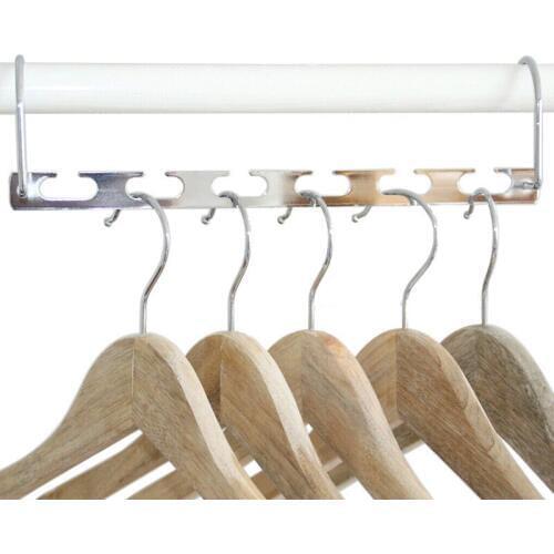 Clothes Drying Rack Multi-Functional Closet Folding Metal Clothing Hanger Space Saver Wardrobe Organizer Rack
