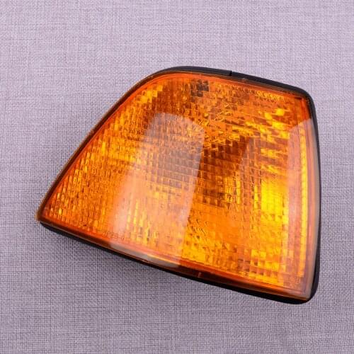 Yellow Right Turn Light Housing Corner Lens Signal Parking Lamp Shell Fit for BMW E36 318i 318ti 328i 320i M3 4DOOR 63138353280