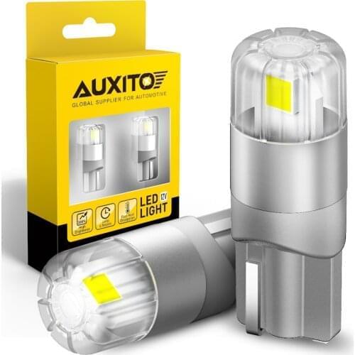 2Pcs Car LED Bulb T10 W5W LED Lamp Canbus Position Light for VW Polo Jetta Touran Caddy Audi A3 A4 A6 Kia Rio Ford Focus Fiesta