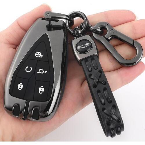 2020 Hot Sale Zinc Alloy+Silicone Car Key Cover Shell For Changan CS35PLUS CS55PLUS CS75PLUS 2019 keyProtective Case Accessories