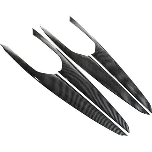 Car-Styling ABS Inner Carbon Door Armrest Stripe Cover Trim 4PCS for -BMW X3 G01 25I/28I/30I 2018