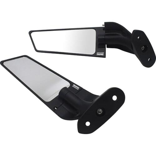 Motorcycle Side Mirror Modified Wind Swivel Wing Adjustable Rotating Rearview Mirror For Yamaha R3 R25 2021 R15V3 2018-2020 2021