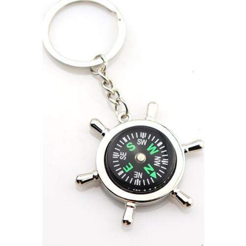 Key RinKey Ring Premium Navigation Compasses Outdoor Camping Hiking Travel Wild Survival Pocket Tool Mini Compasses Keychain