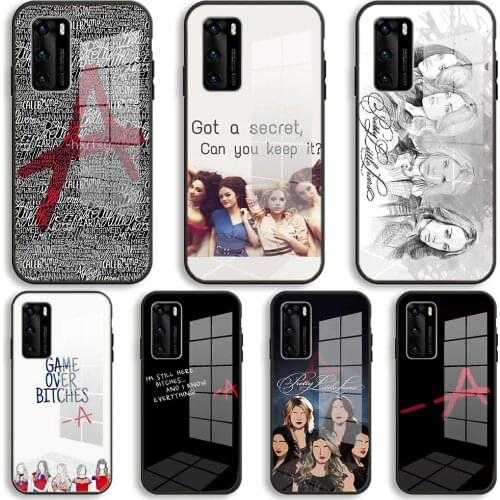 Pretty Little Liars tv Cases Soft Glass For Samsung S20 S11 S10 S9 S8 Plus lite 10e Fe 5G TPU Balck Cover