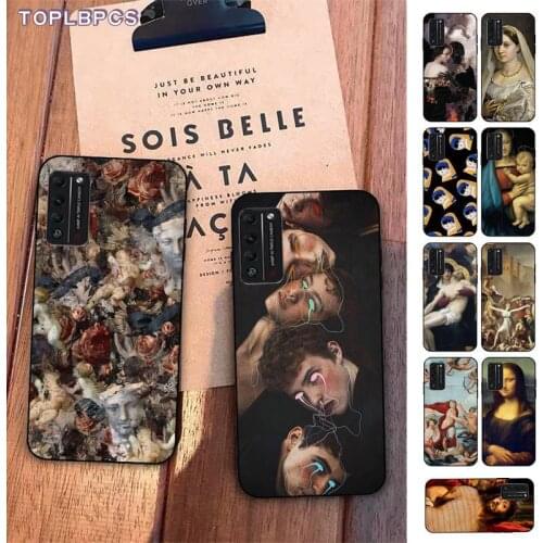 TOPLBPCS Vintage Plaster Statue David aesthetic Art Phone Case for Huawei Honor 8 x 9 10 20 V 30pro 10 20lite view 7A 9lite PLAY