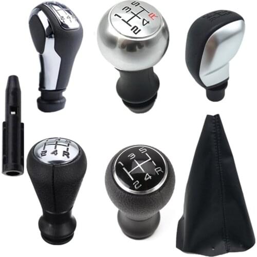 Gear Shift Knob Boot Case for PEUGEOT 206 207 306 106 107 205 307 308 309 405 406 407 605 607 806 CITROEN C1 C3 C4 Accessories