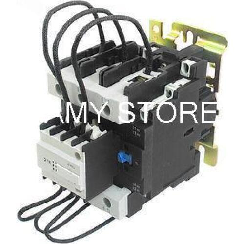CJ19-80 Ui 500V 380V Coil 80A Pole 1NO Changeover Capacitor AC Contactor
