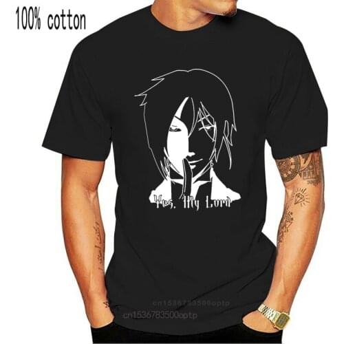 Kuroshitsuji Black Butler T-Shirt Anime Gothic Ciel Tee Custom Printed Tee Shirt