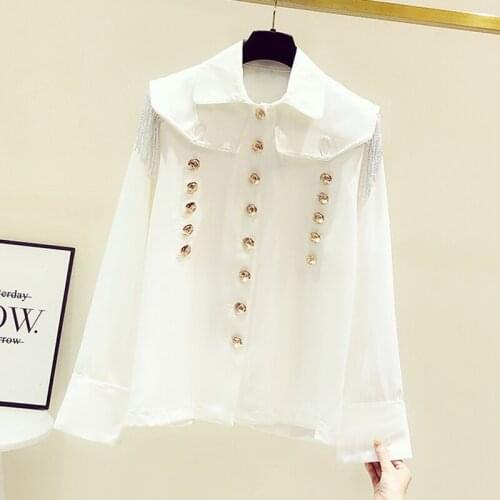 HIKOSAKA Button Down Blouses