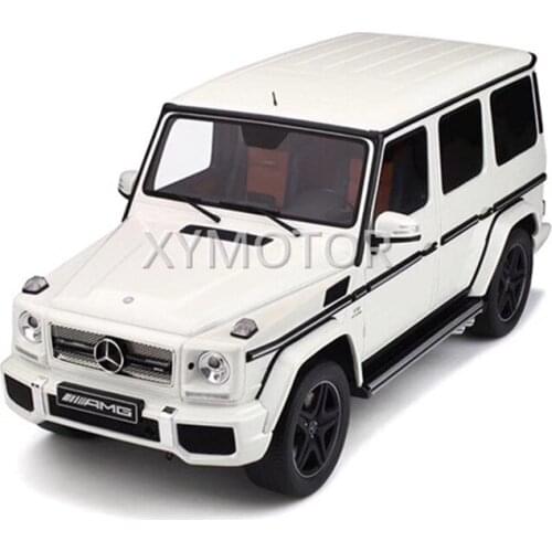 1/12 GT Spirit For Benz AMG G65 4HD Resin Model Car Gift Collection Ornament Display White Color