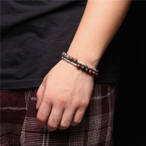 Men Unique Natural stone Beads Lotus beads charm Bracelet Tibetan Buddhist Rosary Bracelet women Yoga healing Buddhist Jewelry