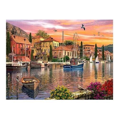 14/16/18/27/28 Top Quality Lovely Hot Sell Counted Cross Stitch Kit Etude with Flowers Flower Tea Coffee Book riolis 1302